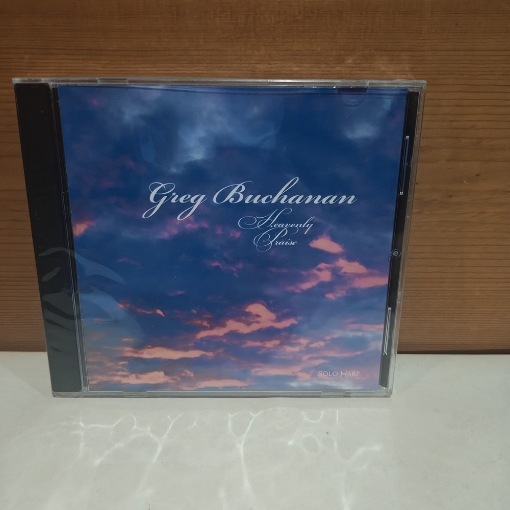 Greg Buchanan Heavenly Praise CD Solo Harp Christian Instrumental New Sealed
